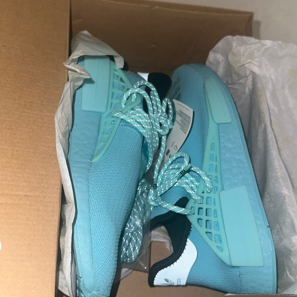 ** Pharrell Williams** Adidas NMD Hu Sneakers - Picture 2 of 5